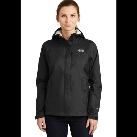 The North Face West Basin Waterproof Hyvent Hooded Jacket TNF Black M - Picture 1 of 16
